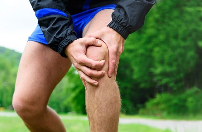 Knee pain can be a symptom of osteoarthritis
